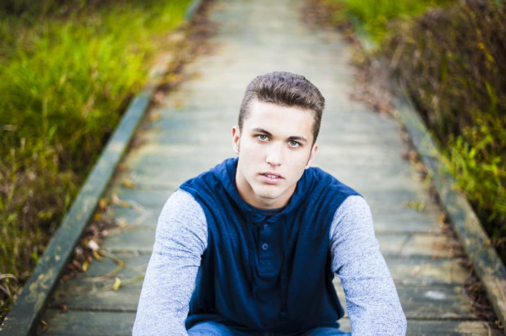 Guy Senior Pictures Outside Ideas | Tonya Bolton Photography