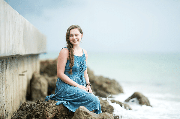 Longboat Key Florida Senior Portraits | Destination Session At The Beach