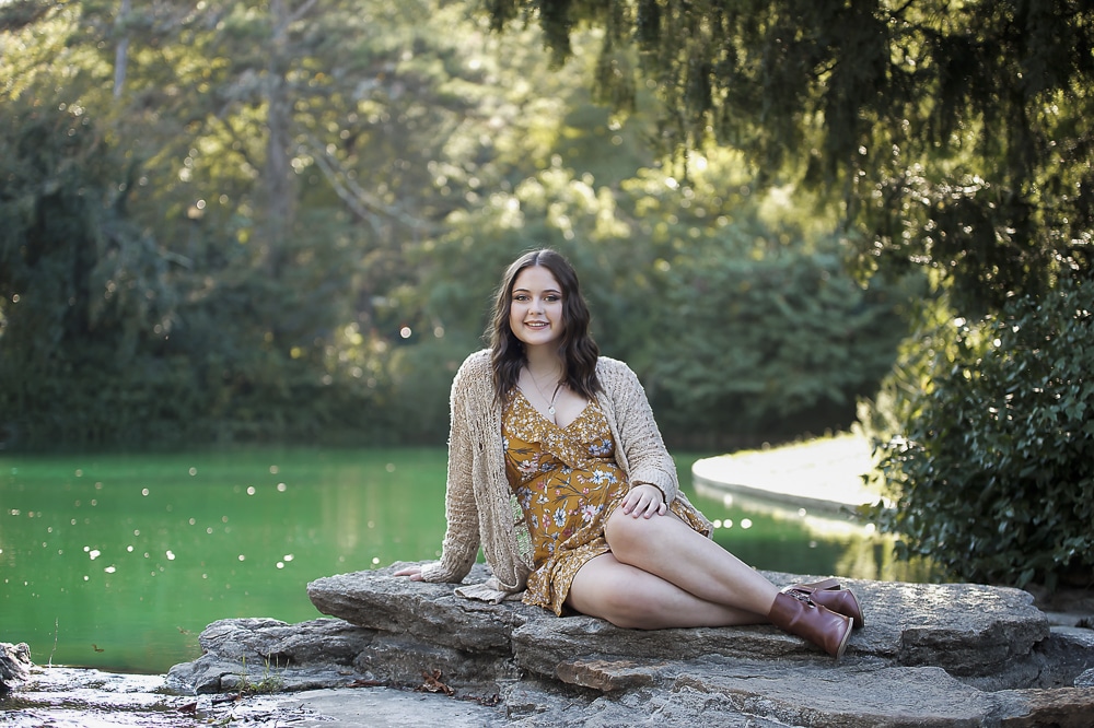 Senior Pictures at Como Park | Brooke Elisabeth Photography