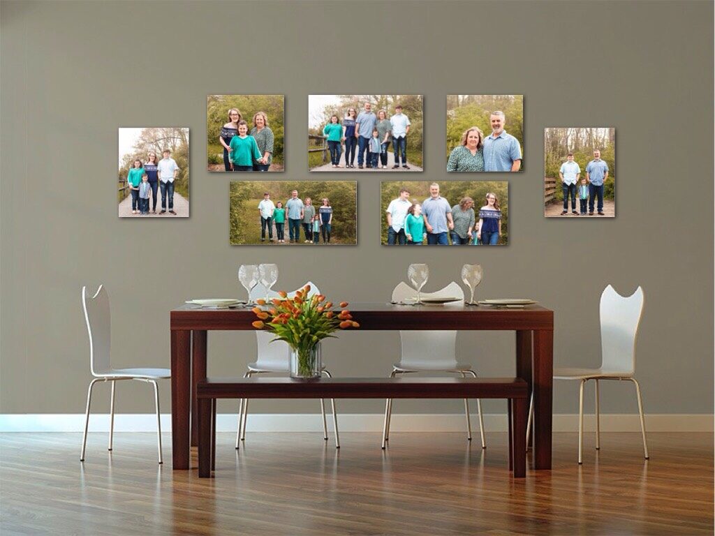 displaying your family photos