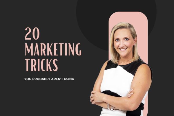 Image with the title of the course 20 Marketing Tricks