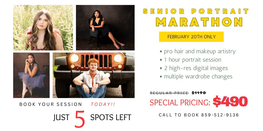 senior portrait special deak offer from tonya bolton photography