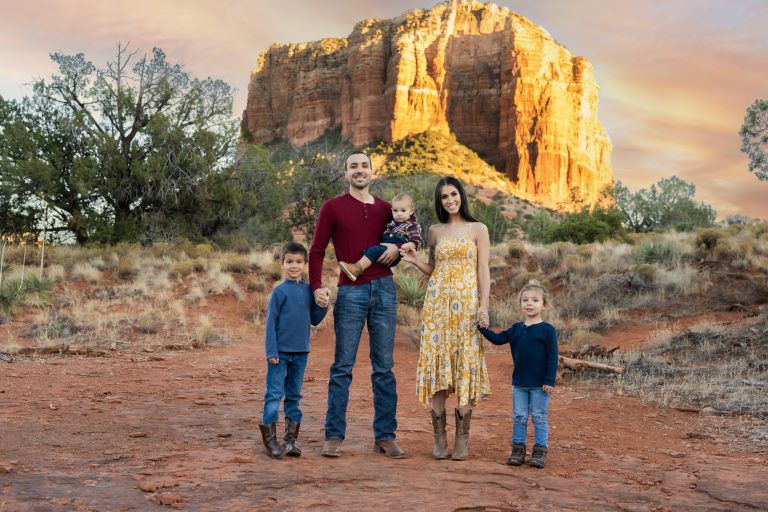 sedona arizona family portraits by tonya bolton photography